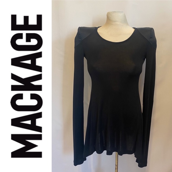 MACKAGE 100% silk top - Picture 3 of 12